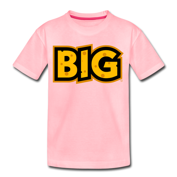Wisconsin Big Cheese BIG Kids' Premium T-Shirt - pink