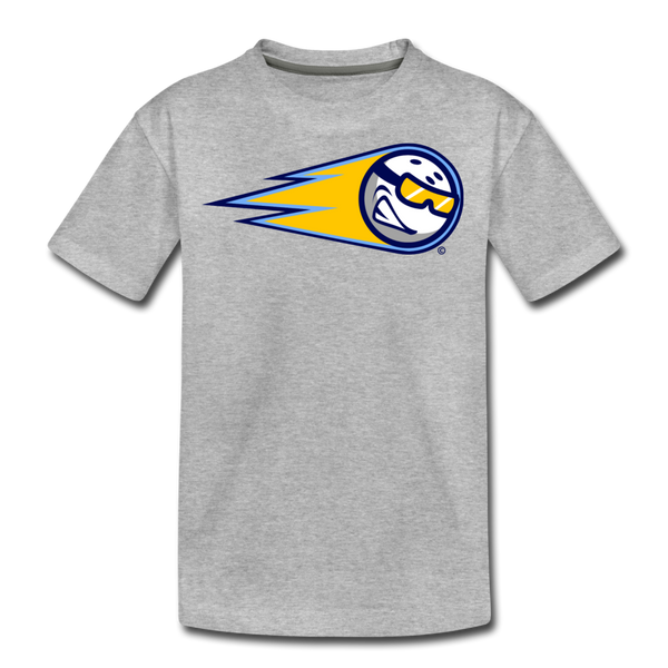 Minnesota Snowballs Mascot Kids' Premium T-Shirt - heather gray