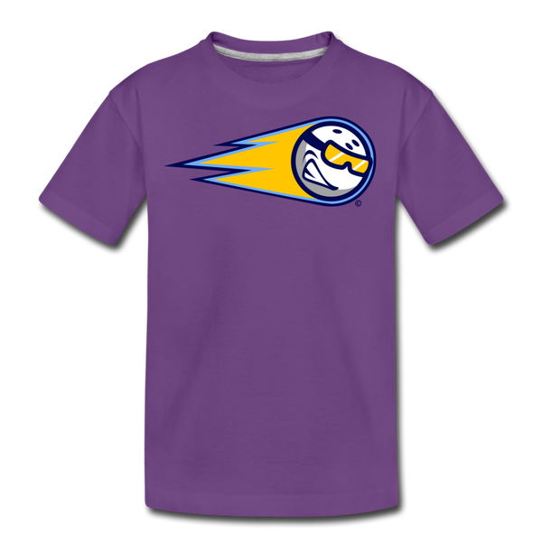 Minnesota Snowballs Mascot Kids' Premium T-Shirt - purple