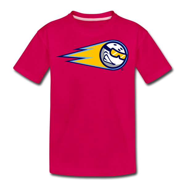 Minnesota Snowballs Mascot Kids' Premium T-Shirt - dark pink