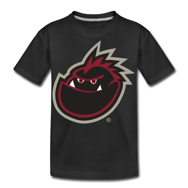 Cape Cod Bog Monsters Mascot Kids' Premium T-Shirt - black