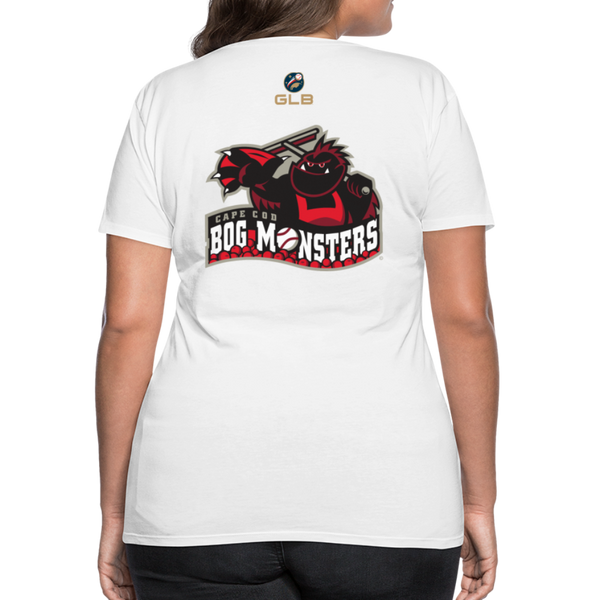 Cape Cod Bog Monsters Women’s Premium T-Shirt - white