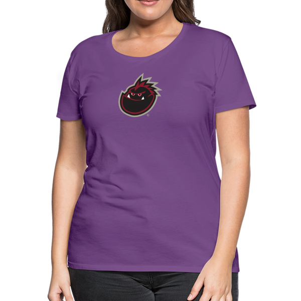 Cape Cod Bog Monsters Women’s Premium T-Shirt - purple