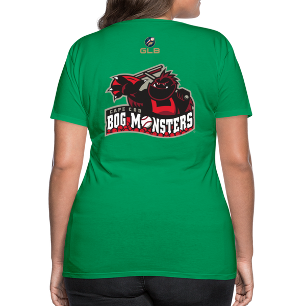 Cape Cod Bog Monsters Women’s Premium T-Shirt - kelly green