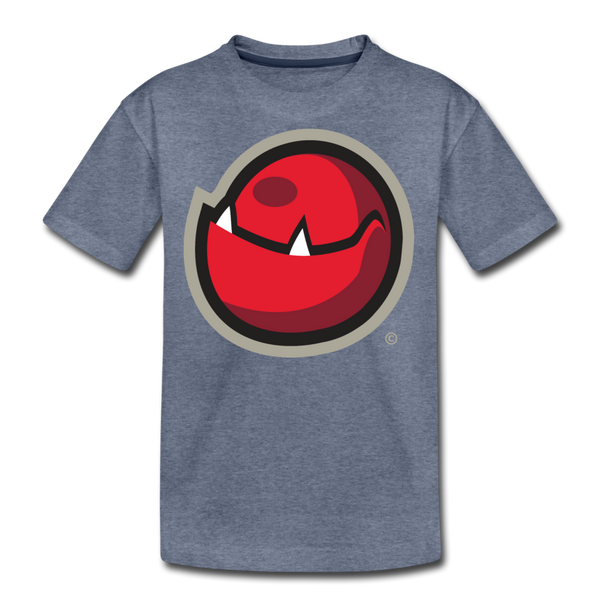 Cape Cod Bog Monsters Mutant Cranberry Kids' Premium T-Shirt - heather blue
