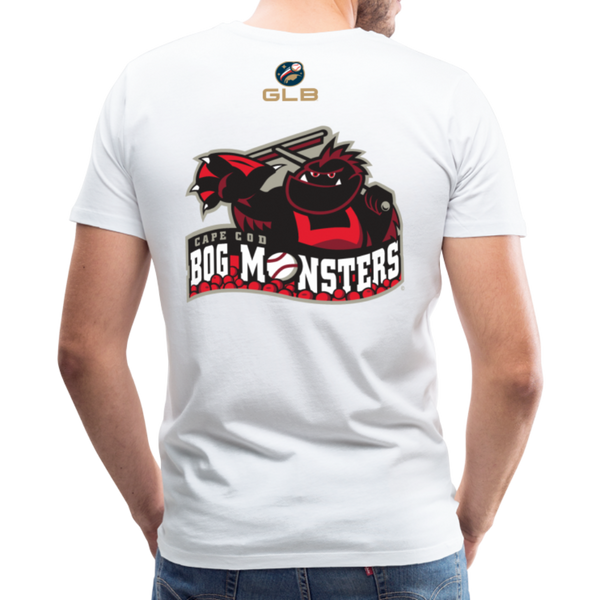 Cape Cod Bog Monsters Men's Premium T-Shirt - white