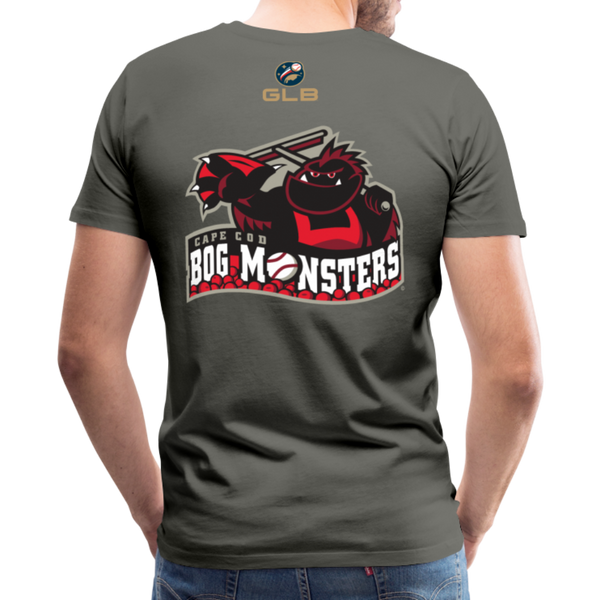 Cape Cod Bog Monsters Men's Premium T-Shirt - asphalt gray
