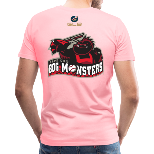 Cape Cod Bog Monsters Men's Premium T-Shirt - pink