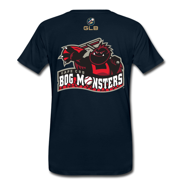 Cape Cod Bog Monsters Men's Premium T-Shirt - deep navy