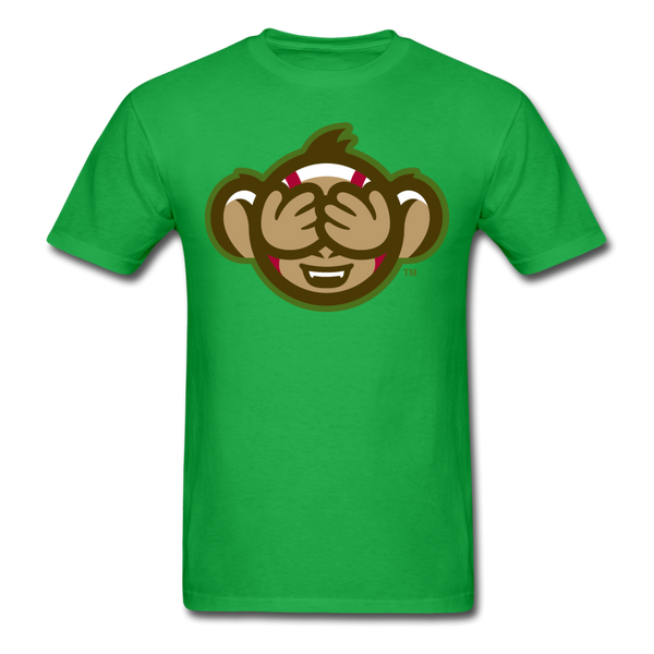 Tri-City Wise Monkeys See No Evil Unisex Classic T-Shirt - bright green