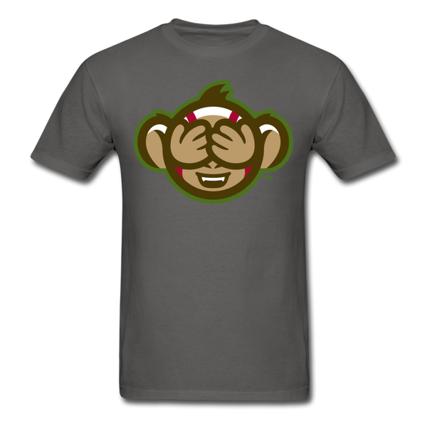 Tri-City Wise Monkeys See No Evil Unisex Classic T-Shirt - charcoal