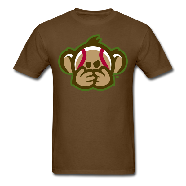 Tri-City Wise Monkeys Speak No Evil Unisex Classic T-Shirt - brown