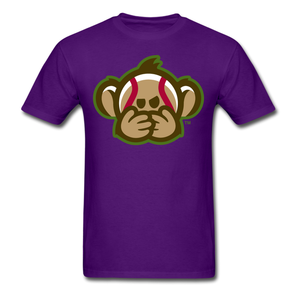 Tri-City Wise Monkeys Speak No Evil Unisex Classic T-Shirt - purple