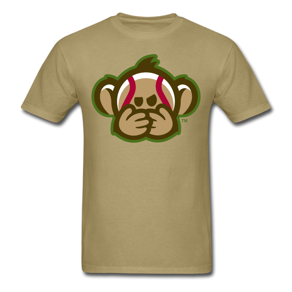 Tri-City Wise Monkeys Speak No Evil Unisex Classic T-Shirt - khaki