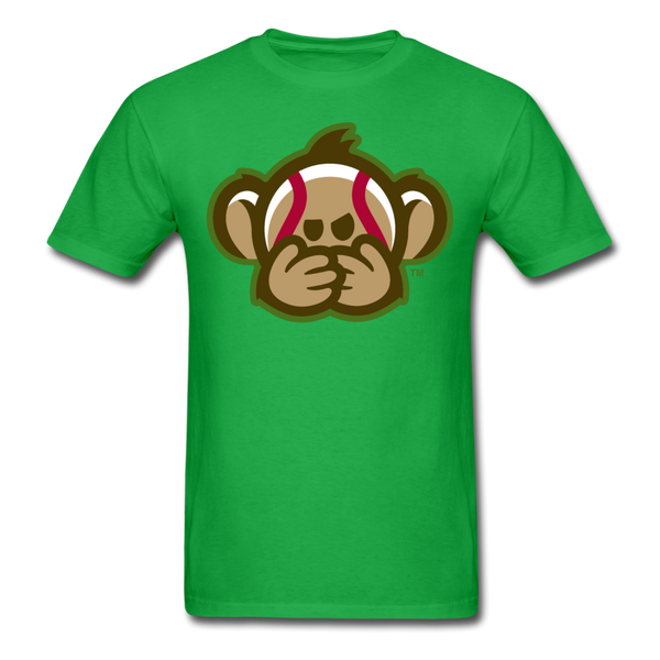 Tri-City Wise Monkeys Speak No Evil Unisex Classic T-Shirt - bright green