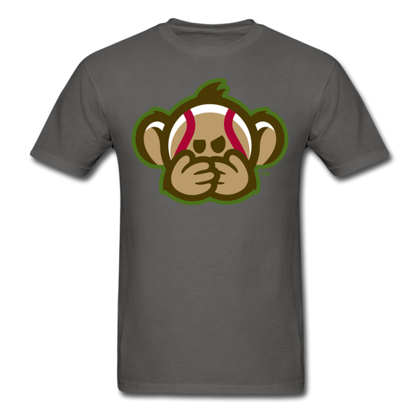 Tri-City Wise Monkeys Speak No Evil Unisex Classic T-Shirt - charcoal