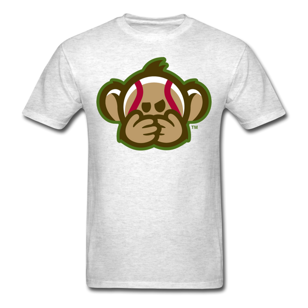 Tri-City Wise Monkeys Speak No Evil Unisex Classic T-Shirt - light heather gray