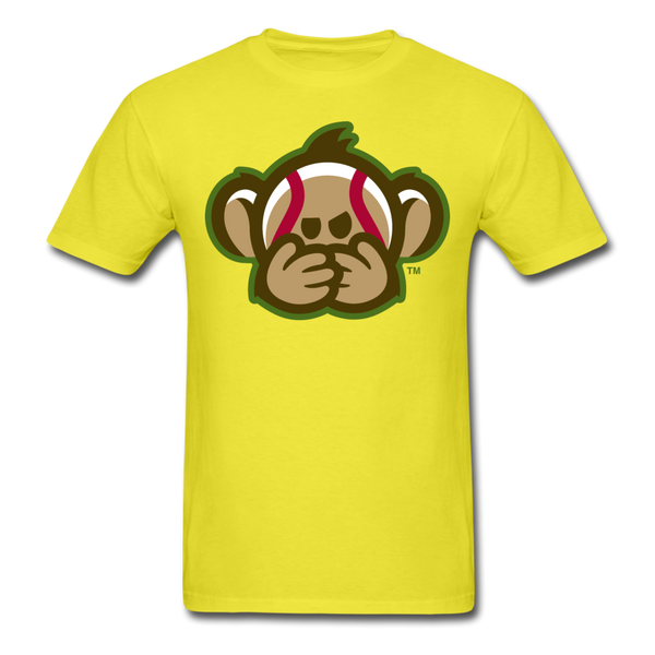Tri-City Wise Monkeys Speak No Evil Unisex Classic T-Shirt - yellow