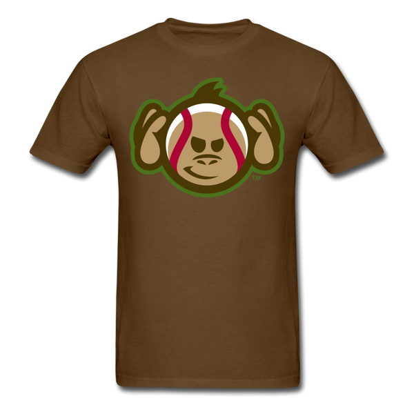Tri-City Wise Monkeys Hear No Evil Unisex Classic T-Shirt - brown