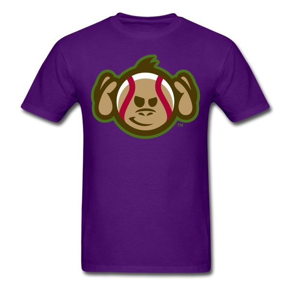 Tri-City Wise Monkeys Hear No Evil Unisex Classic T-Shirt - purple