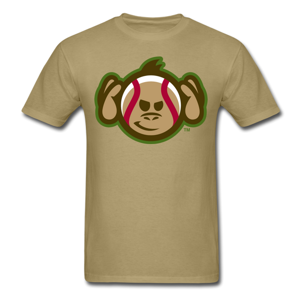 Tri-City Wise Monkeys Hear No Evil Unisex Classic T-Shirt - khaki