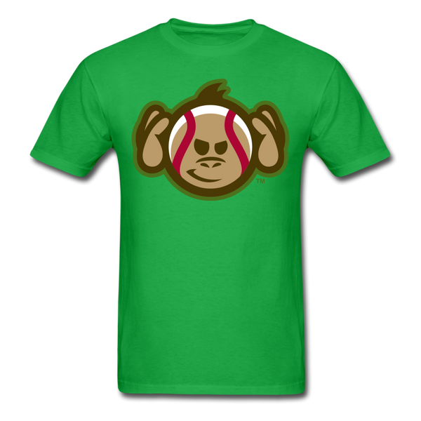 Tri-City Wise Monkeys Hear No Evil Unisex Classic T-Shirt - bright green