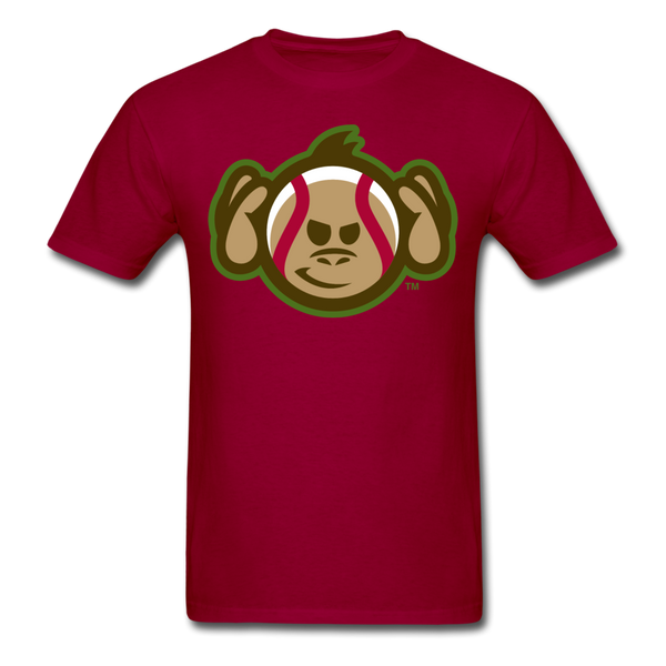 Tri-City Wise Monkeys Hear No Evil Unisex Classic T-Shirt - dark red