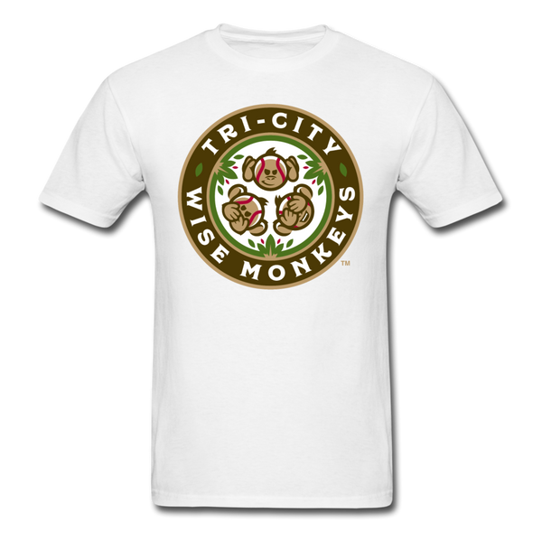 Tri-City Wise Monkeys Unisex Classic T-Shirt - white