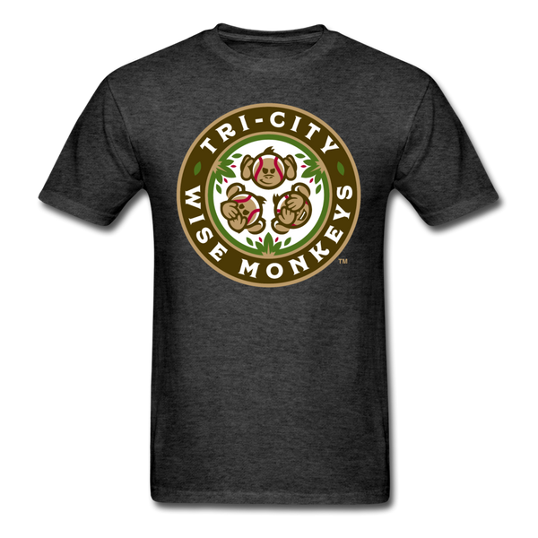 Tri-City Wise Monkeys Unisex Classic T-Shirt - heather black