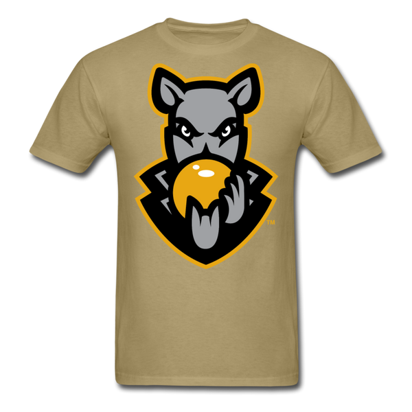 Hagerstown Alley Rats Center Rat Mascot Unisex Classic T-Shirt - khaki