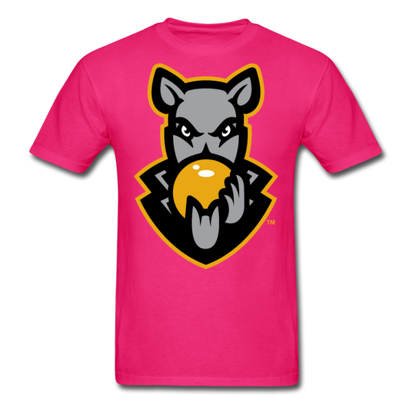Hagerstown Alley Rats Center Rat Mascot Unisex Classic T-Shirt - fuchsia