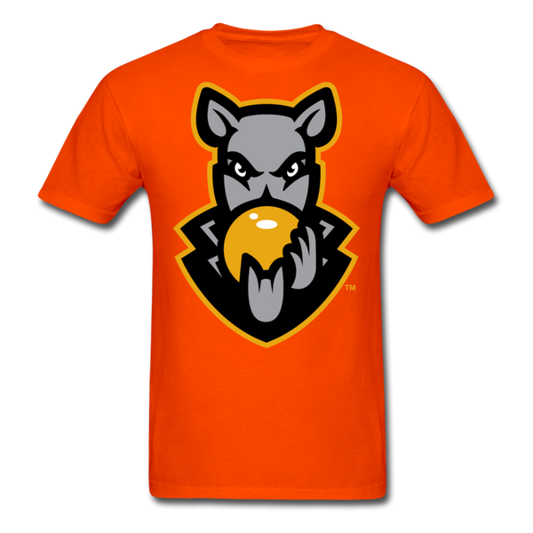 Hagerstown Alley Rats Center Rat Mascot Unisex Classic T-Shirt - orange