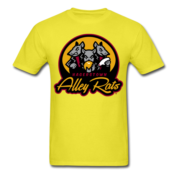 Hagerstown Alley Rats Unisex Classic T-Shirt - yellow