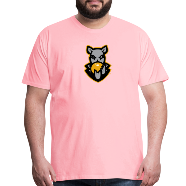 Hagerstown Alley Rats Men's Premium T-Shirt - pink