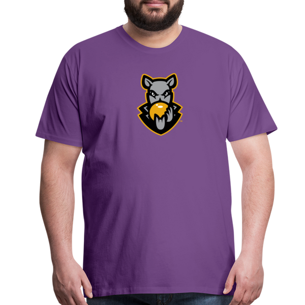 Hagerstown Alley Rats Men's Premium T-Shirt - purple