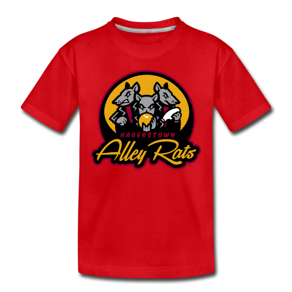 Hagerstown Alley Rats Kids' Premium T-Shirt - red