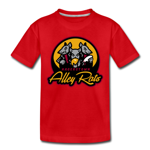 Hagerstown Alley Rats Kids' Premium T-Shirt - red