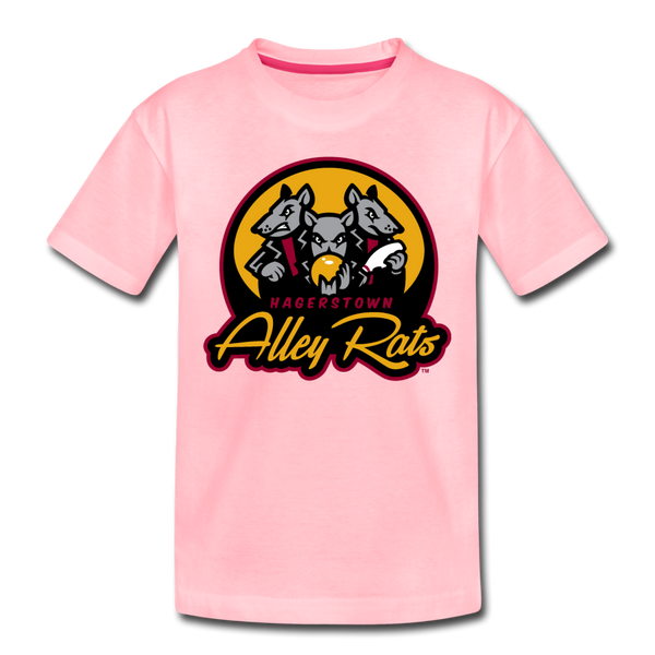 Hagerstown Alley Rats Kids' Premium T-Shirt - pink