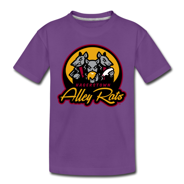 Hagerstown Alley Rats Kids' Premium T-Shirt - purple