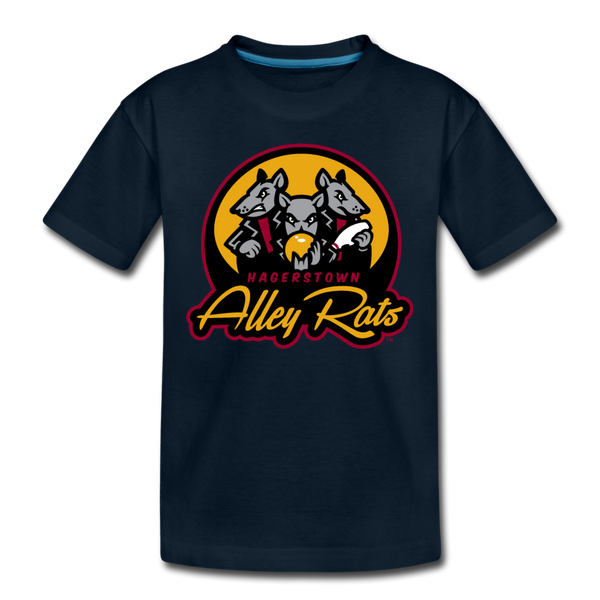 Hagerstown Alley Rats Kids' Premium T-Shirt - deep navy