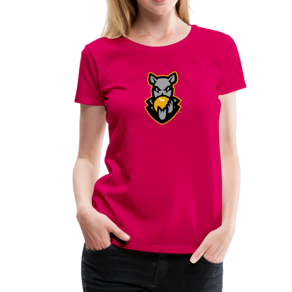 Hagerstown Alley Rats Women’s Premium T-Shirt - dark pink