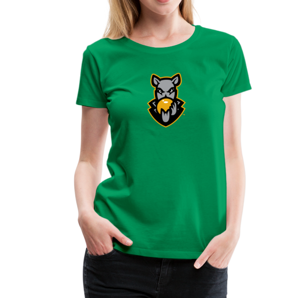 Hagerstown Alley Rats Women’s Premium T-Shirt - kelly green