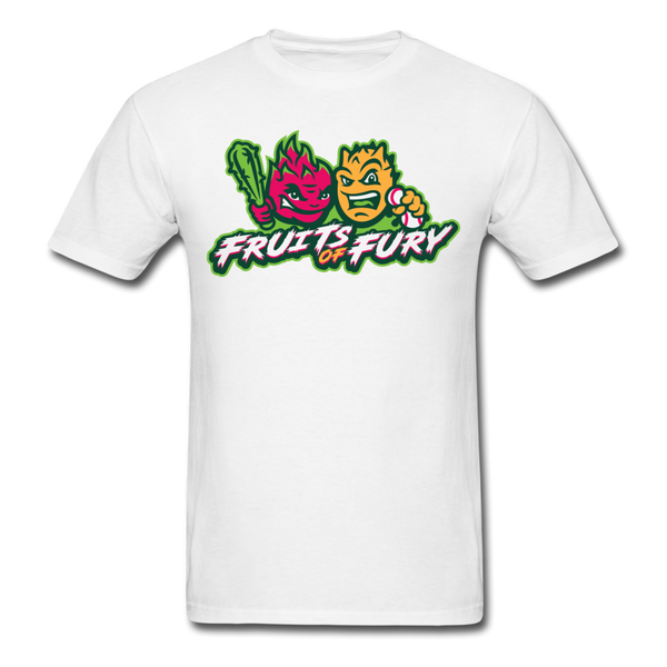 Fruits of Fury Unisex Classic T-Shirt - white