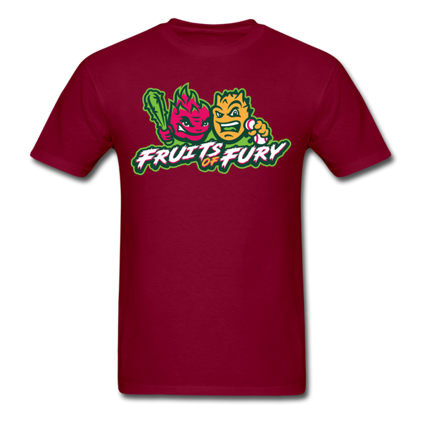Fruits of Fury Unisex Classic T-Shirt - burgundy