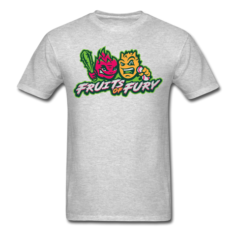 Fruits of Fury Unisex Classic T-Shirt - heather gray