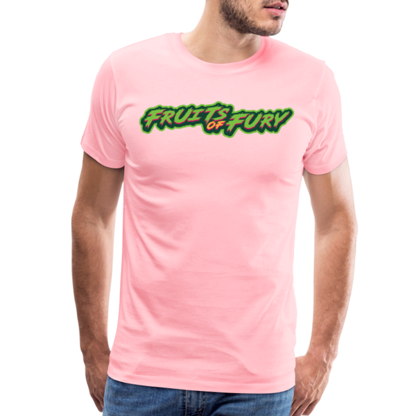 Brisbane Fruits of Fury Men's Premium T-Shirt - pink