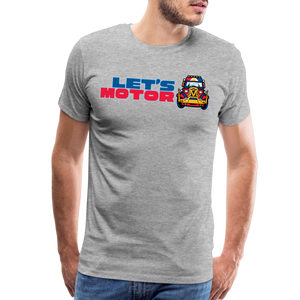 Mindanao Motoristas Let's Motor Men's Premium T-Shirt - heather gray