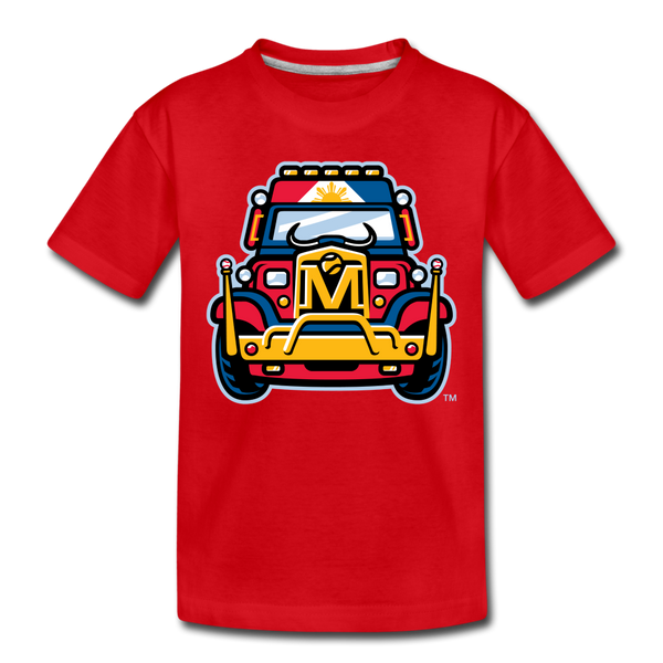 Mindanao Motoristas Kids' Premium T-Shirt - red