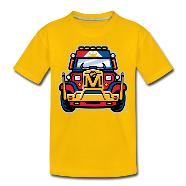 Mindanao Motoristas Kids' Premium T-Shirt - sun yellow