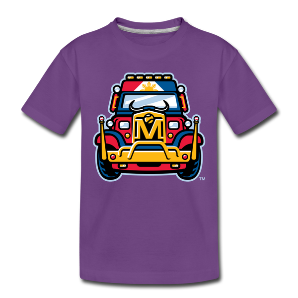 Mindanao Motoristas Kids' Premium T-Shirt - purple